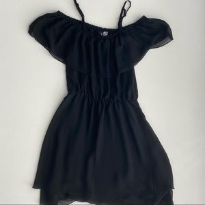 H&M Divided Women’s Black Off-the-Shoulder Dress